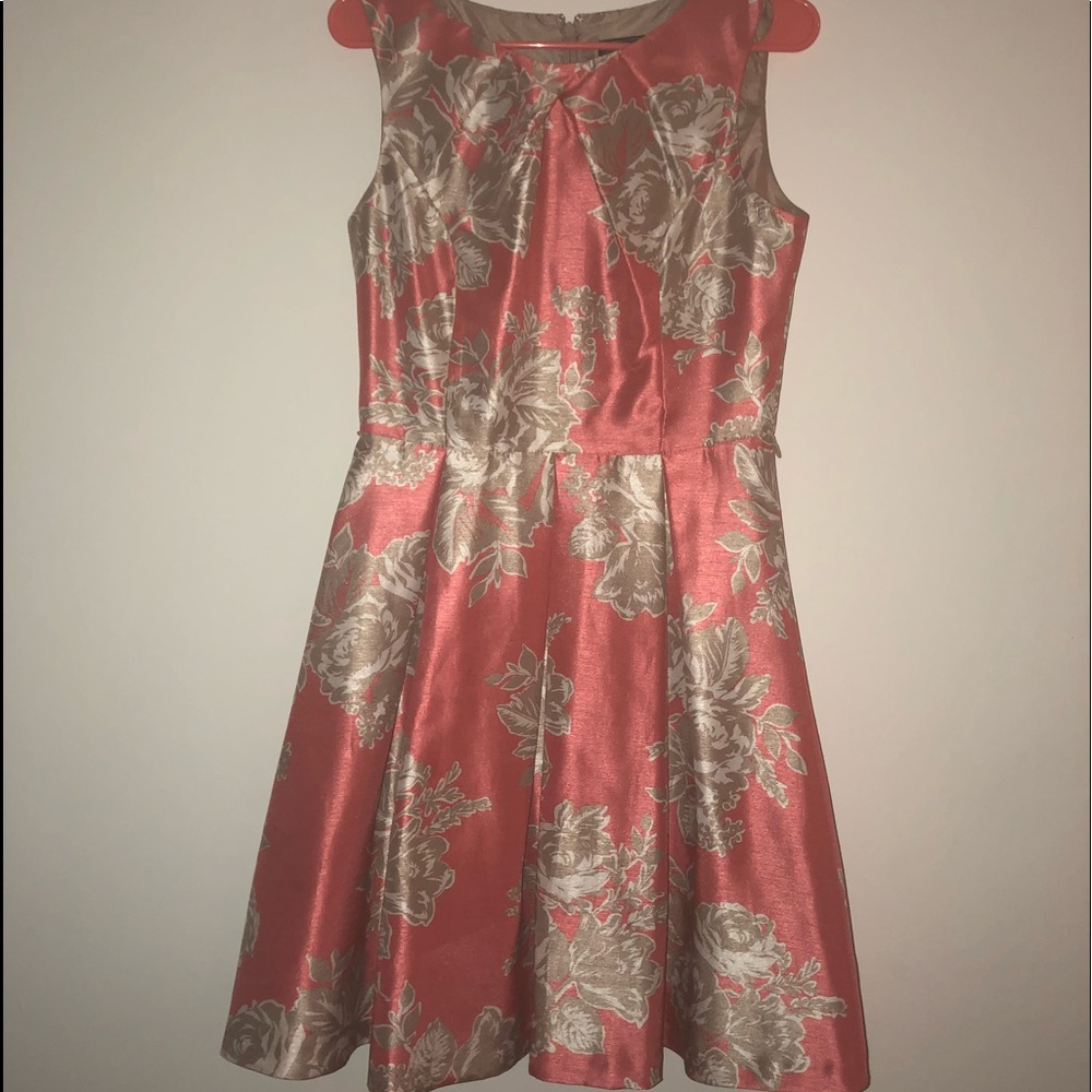 Pink Floral Dress